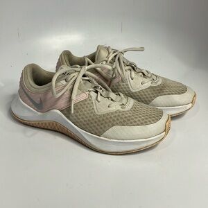 Nike sneakers white pink size 6.5‎